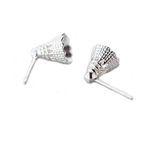 Helen de Lete Badminton Sports 925 Sterling Silber Ohrringe von Helen de Lete