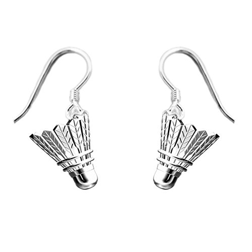 Helen de Lete Badminton Sports 925 Sterling Silber Ohrringe von Helen de Lete