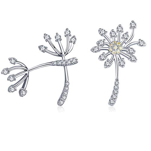 Helen de Lete S925 Sterling Silber Ohrstecker Pusteblume Pflanzen von Helen de Lete