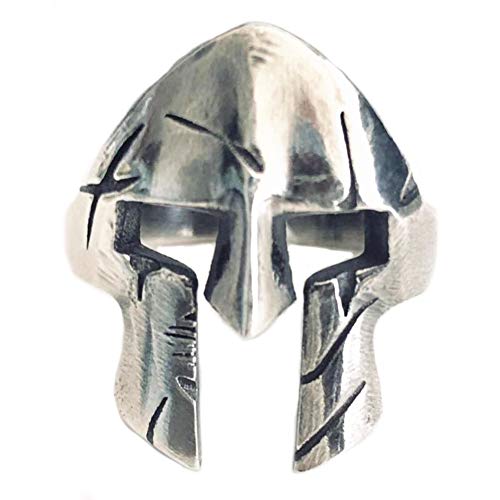 Helen de Lete Sparta-Kriegers-Sturzhelm der Männer Weinlese 925 Sterling Silber offenen Ring Helen de Lete Sparta-Kriegers-Sturzhelm der Männer Weinlese 925 Sterling Silber offenen Ring von Helen de Lete