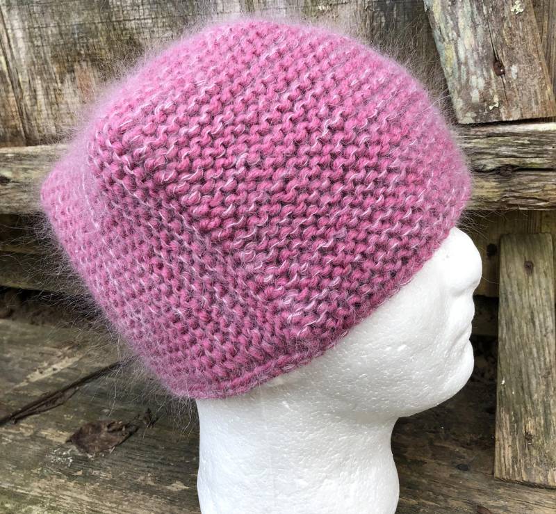 Fuzzy Wolle Und Mohair Squarehead Hut von HelenFeddema