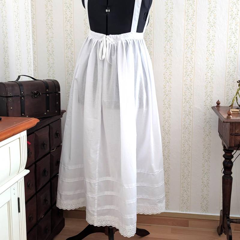 Regency Petticoat Reine Baumwolle Unterrock Mit Trägern Für Alle Kleider Im Stil Von Jane Austen von HelenaBlauerose