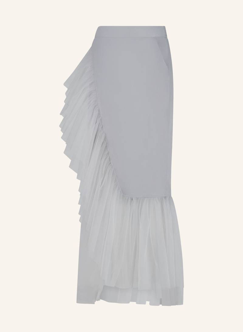 Helene Galwas Wickelrock Mit Volant Aus Tüll Bertare grau von Helene Galwas