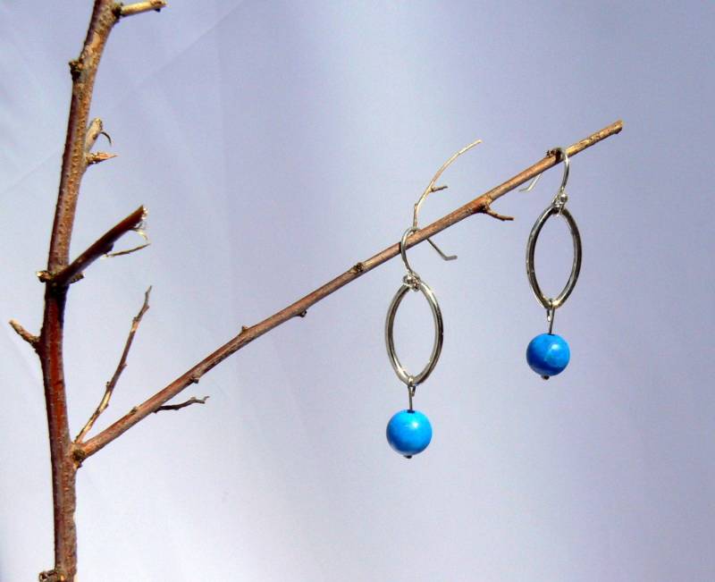 strahlend Blauer Himmel, Ohrringe strahlend Blauer Himmel, Ohrringe von HelgaVonF