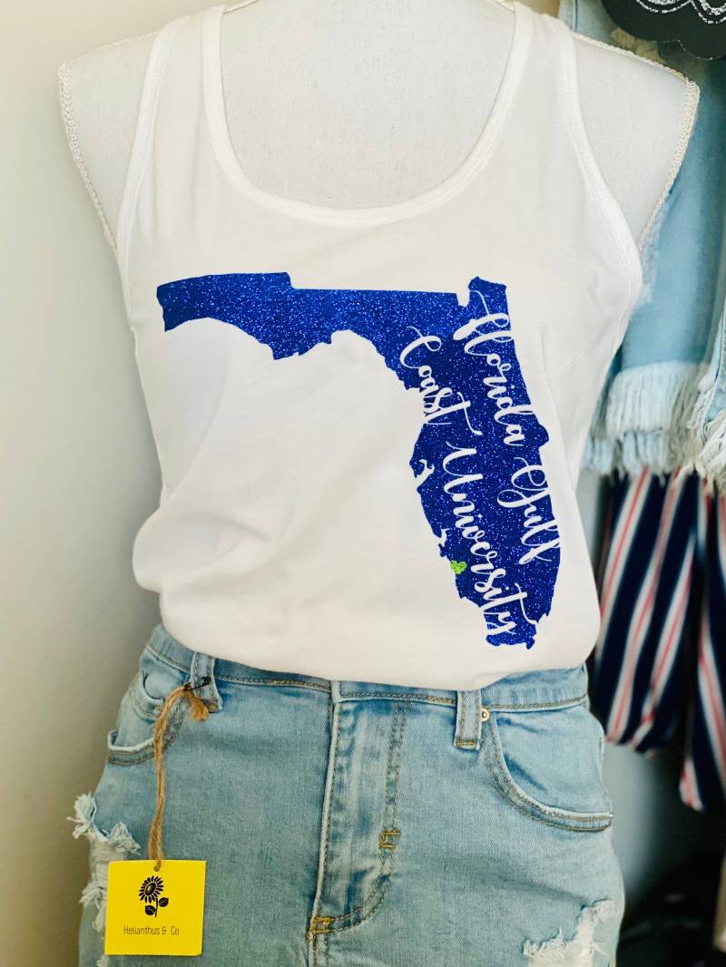 Florida School Spirit College Tank Florida School Spirit College Tank von HelianthusAndCo