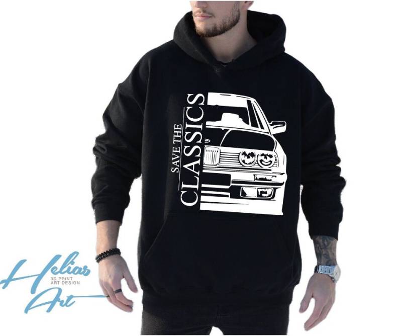 E30 Save The Classics Hoodie Pullover Unisex E30 Save The Classics Hoodie Pullover Unisex von HeliasArtDE