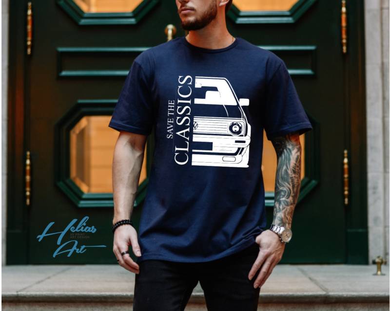 Golf 2 Save The Classics T-Shirts Herren Golf 2 Save The Classics T-Shirts Herren von HeliasArtDE