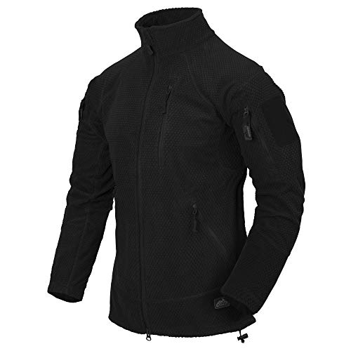 Helikon-Tex Alpha Tactical -Grid Fleece- Jacke , Schwarz,3XL von Helikon-Tex