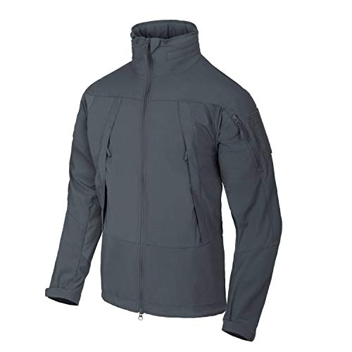 Helikon-Tex Softshelljacke Herren Blizzard - Leicht, Atmungsaktiv & Winddicht Übergangsjacke für Trekking & Alltag - Outdoorjacke mit verstellbarer Kapuze & Belüftung von Helikon-Tex