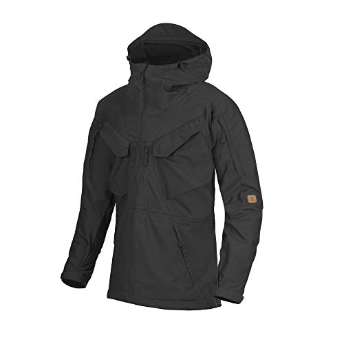 Helikon-Tex Bushcraft PILGRIM Anorak Outdoor Jacke -DuraCanvas- Schwarz von Helikon-Tex