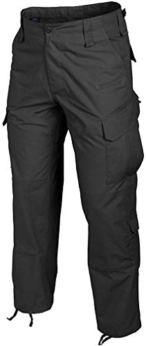 Helikon-Tex CPU Hose Pants Black Schwarz Ripstop Polycotton Combat Patrol Uniform Medium Long von Helikon-Tex