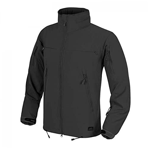 Helikon-Tex Cougar QSA + HID Jacke - Soft Shell Windblocker - Schwarz von Helikon-Tex