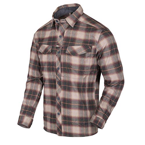 Helikon-Tex Defender Mk2 Pilgrim Long Sleeve Shirt Hemd - Rust Plaid von Helikon-Tex