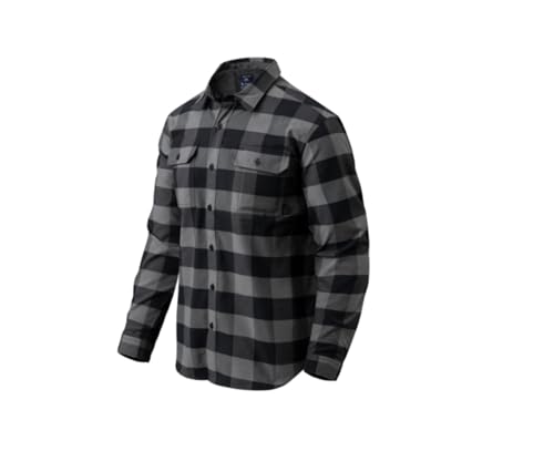 Helikon-Tex GreyMan Shirt - True Grey Checkered, True Grey Checkered, XXXL/Regular von Helikon-Tex