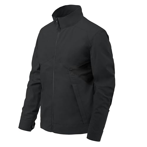 Helikon-Tex Greyman - Urban Line Jacke - Schwarz- Size 3XL - Jacke Herren, Jacken, Jacket - 5 Taschen, Reißverschluss, Mäntel Jacken, Frühling Jacken, Bomber Jacke von Helikon-Tex