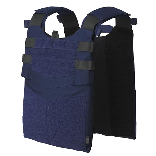 Helikon-Tex Guardian Plate Carrier - Sentinel Blue - Size M - Taktische Weste zum Tragen von ballistischen Platten, Airsoft Weste, Swat Weste Herren, Plate Carrier, Schutzweste, Modulares Design von Helikon-Tex