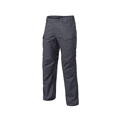 Helikon-Tex Herren Urban Tactical Pants Polycotton Wanderhose, Baumwoll-Polyester-Ripstop, Grau, 42W x 34L von Helikon-Tex