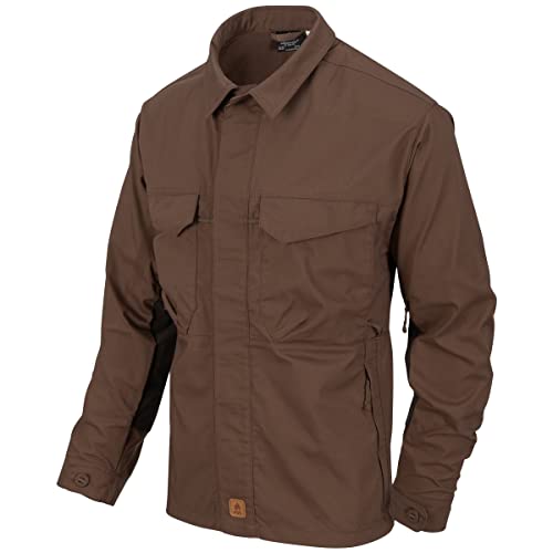 Helikon-Tex Herren Woodsman Hemd Earth Braun/Schwarz A Größe XL von Helikon-Tex