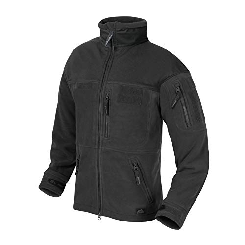 Helikon-Tex Infantry Fleece Jacke Schwarz/PL Woodland Helikon-Tex Infantry Fleece Jacke Schwarz/PL Woodland von Helikon-Tex