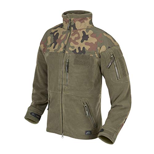 Helikon-Tex Infantry Jacke -Fleece- Olive Green/PL Woodland Helikon-Tex Infantry Jacke -Fleece- Olive Green/PL Woodland von Helikon-Tex
