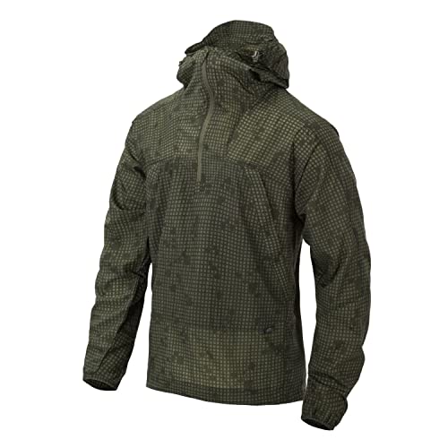 Helikon-Tex Jacke Herren Ultraleichte Windshell - Wasserabweisend Übergangsjacke für Outdoor & Alltag - Atmungsaktiver Regenjacke mit Kapuze & Taschen von Helikon-Tex
