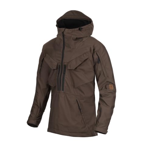 Helikon-Tex PILGRIM Anorak Jacke Earth Brown/Black, Erdbraun/Schwarz, XL von Helikon-Tex