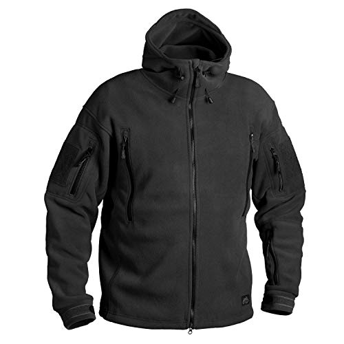 Helikon-Tex Patriot Jacke -Double Fleece- Schwarz, Schwarz, M von Helikon-Tex