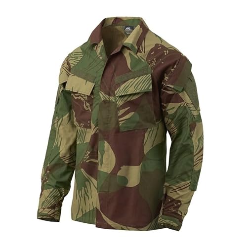 Helikon-Tex Raid Shirt - Polycotton Stretch Ripstop, Rhodesian Camo, X-Small von Helikon-Tex