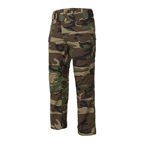 Helikon-Tex SP-utl-pr Taktische Hose, gemischt, Wir Woodland, M/Short von Helikon-Tex