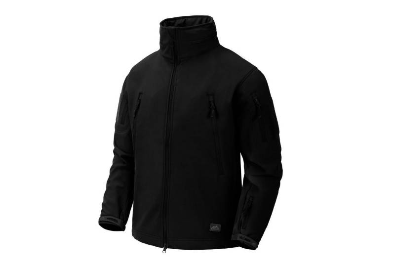 Helikon-Tex Softshelljacke Helikon-Tex Softshell taktische Jacke Gunfighter schwarz Wasserabweisend, Klettfläche für Erkennungsbadges vorhanden an Obera von Helikon-Tex