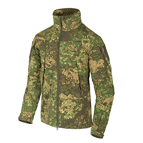 Helikon-Tex Softshelljacke Herren Blizzard - Leicht, Atmungsaktiv & Winddicht Übergangsjacke für Trekking & Alltag - Outdoorjacke mit verstellbarer Kapuze & Belüftung von Helikon-Tex