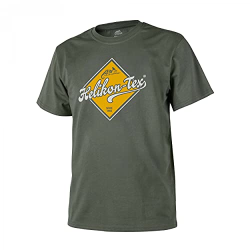 Helikon-Tex T-Shirt Road Sign -Cotton- Olive Green von Helikon-Tex