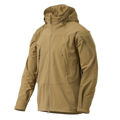 Helikon-Tex TROOPER Jacket MK2 Hooded Rain Jacket, Coyote, L Helikon-Tex TROOPER Jacket MK2 Hooded Rain Jacket, Coyote, L von Helikon-Tex