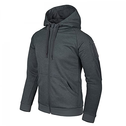 Helikon-Tex URBAN Tactical Hoodie Fullzip - Melange Black-Grey von Helikon-Tex