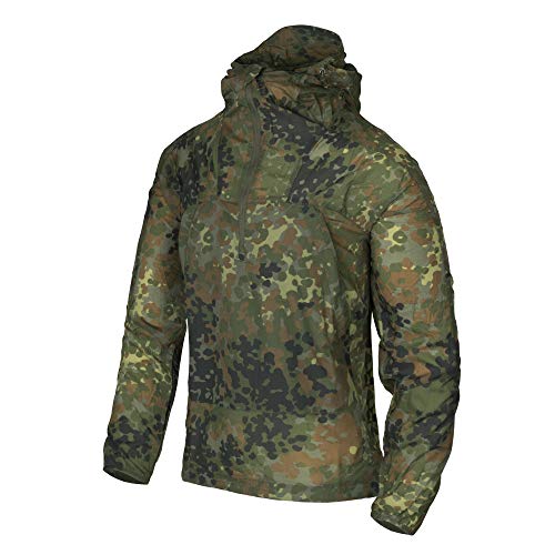 Helikon-Tex Jacke Herren Ultraleichte Windshell - Wasserabweisend Übergangsjacke für Outdoor & Alltag - Atmungsaktiver Regenjacke mit Kapuze & Taschen von Helikon-Tex