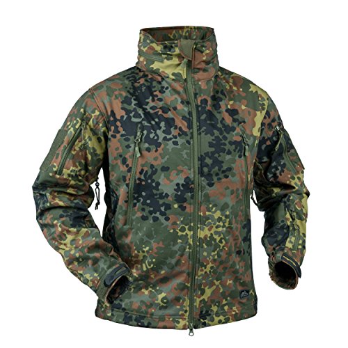 Helikon Gunfighter Soft Shell Jacke Flecktarn Größe 3XL von Helikon-Tex