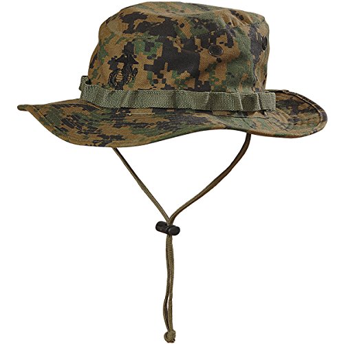 Helikon USMC Boonie Hut Digital Woodland Größe M (7 1/4) von Helikon-Tex