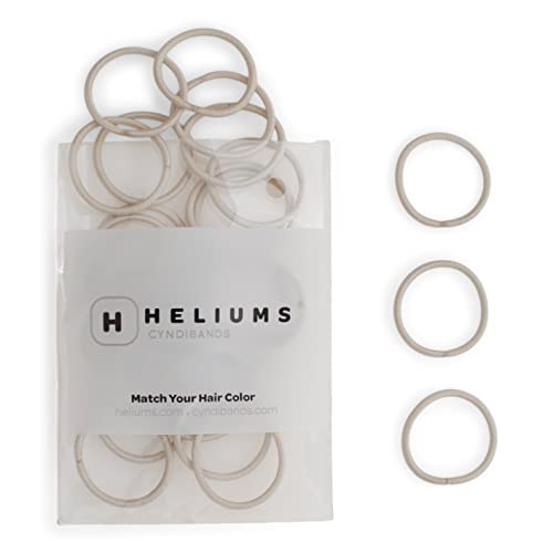 HELIUMS kleine Haargummis – Aschblond – 2,5cm Mini Haargummis für feines Haar, Kinder, Damen, Herren – für Pferdeschwanz, dünne Zöpfe, Hochsteckfrisur, Dreads, Braids – neutrale Farben – 48 Stück HELIUMS kleine Haargummis – Aschblond – 2,5cm Mini Haargummis für feines Haar, Kinder, Damen, Herren – für Pferdeschwanz, dünne Zöpfe, Hochsteckfrisur, Dreads, Braids – neutrale Farben – 48 Stück von Heliums