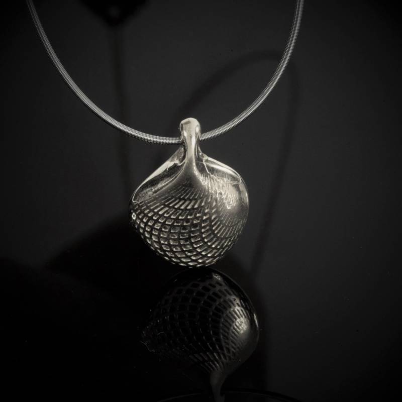 Sterling Silber Anhänger Für Frauen | Einzigartiger Skulpturierter Silberkette Statement 3D Druck Schmuck Hella Ganor Israel Sterling Silber Anhänger Für Frauen | Einzigartiger Skulpturierter Silberkette Statement 3D Druck Schmuck Hella Ganor Israel von HellaGanorJewelry
