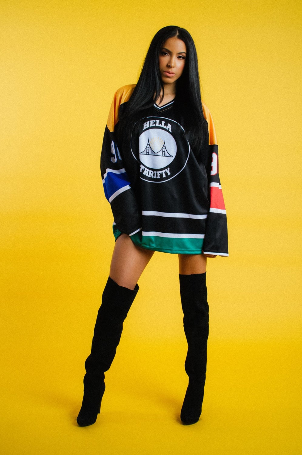 Unikat Eishockey Trikots von HellaThrifty