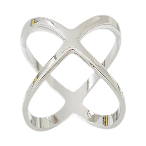 Hellery Schal Pin Brosche Handwerk für Frauen Mädchen Kleidung Ecke geknotet Knopf, Silber von Hellery