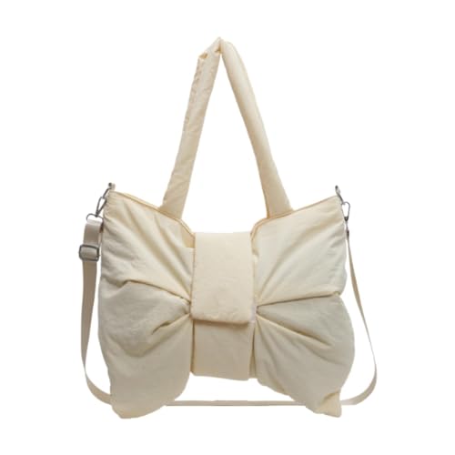 Hellery Umhängetasche Modische Umhängetasche für Den Alltag, Urlaub, Straße, Beige von Hellery