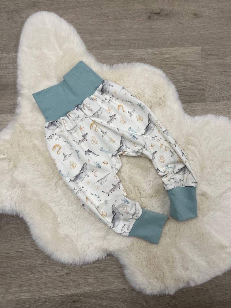 Baggy Pants Unterwasserwelt/Mint von HelliMaus