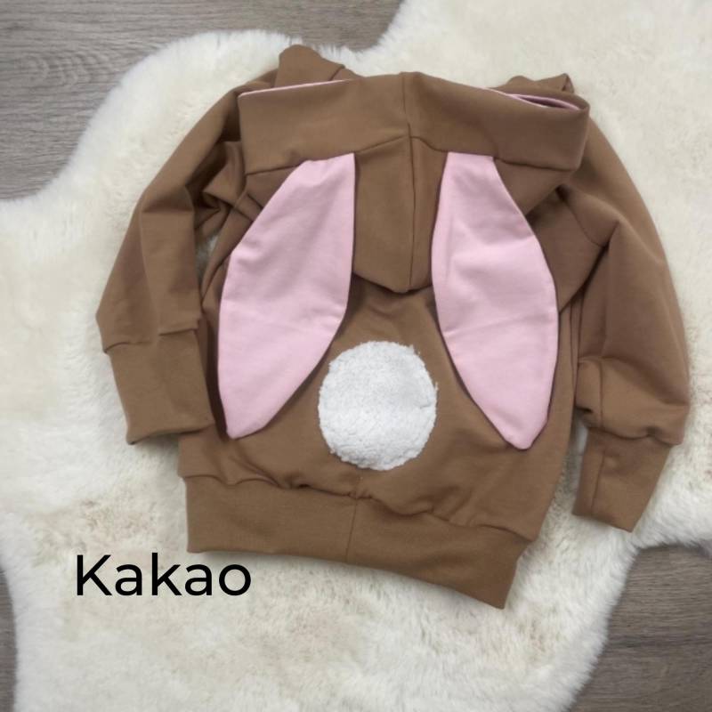 Hasen-Hoodie Mit Ohren Und Applikation von HelliMaus