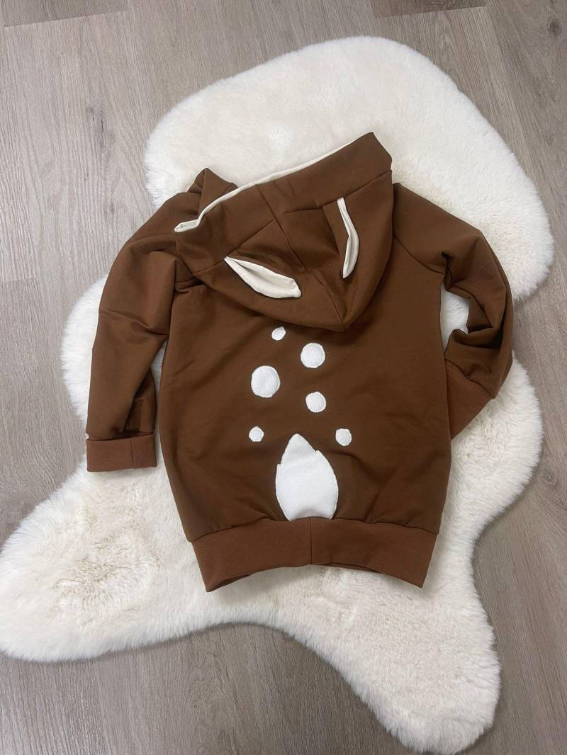 Reh Hoodie Mit Ohren Und Applikation von HelliMaus