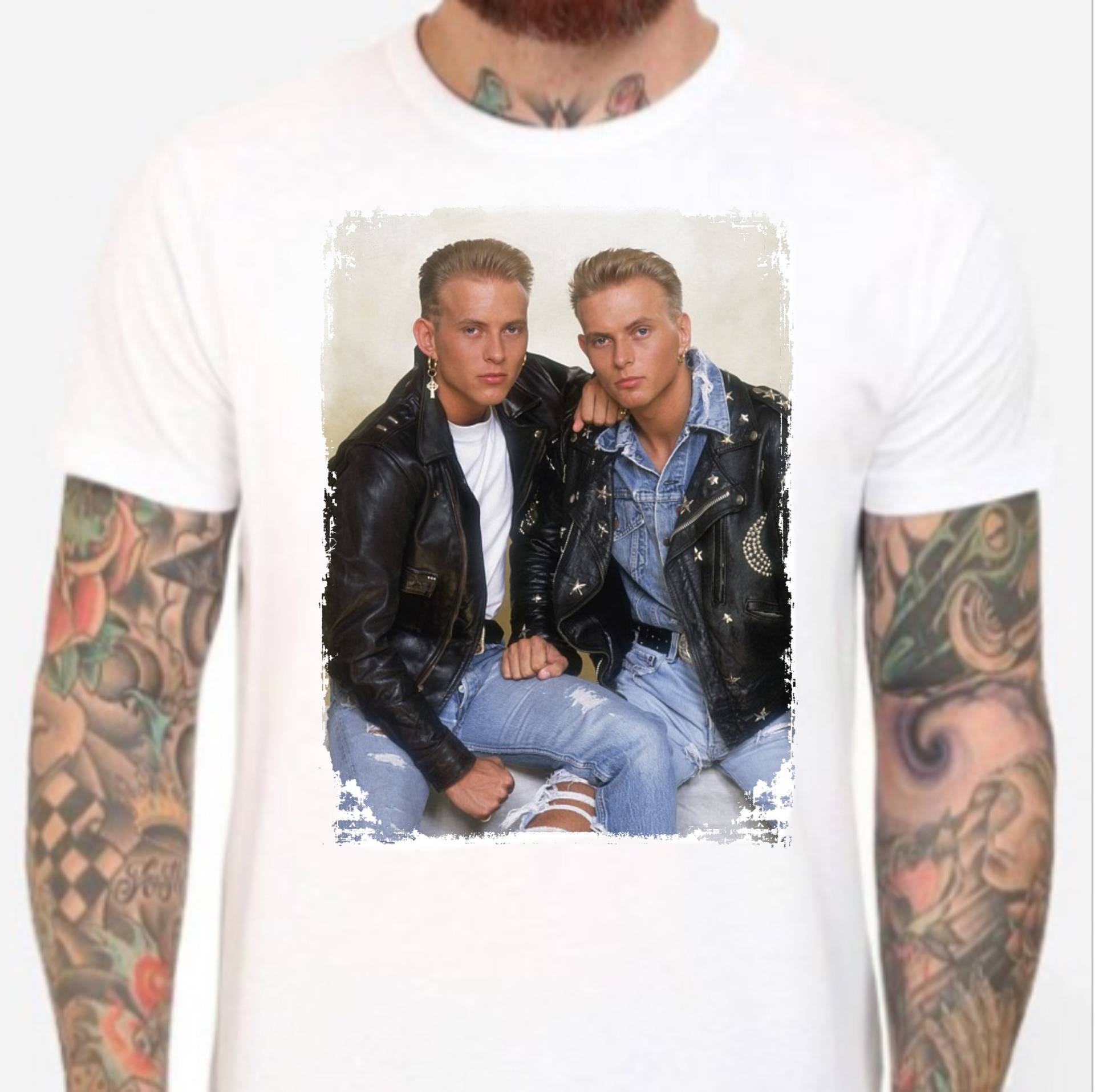 Bros T-Shirt - Herren & Damen Alle Größen. Musik. Luke Goss, Matt Goss von Hellmouth
