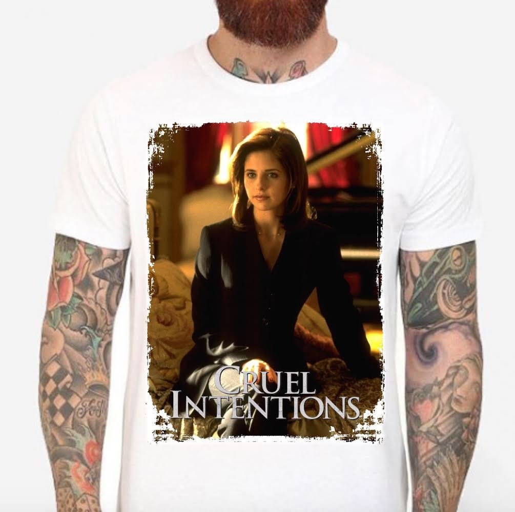 Cruel Intentions - Weißes T-Shirt. Kathryn Merteuilsarah Michelle Gellar. Herren & Damen Alle Größen von Hellmouth