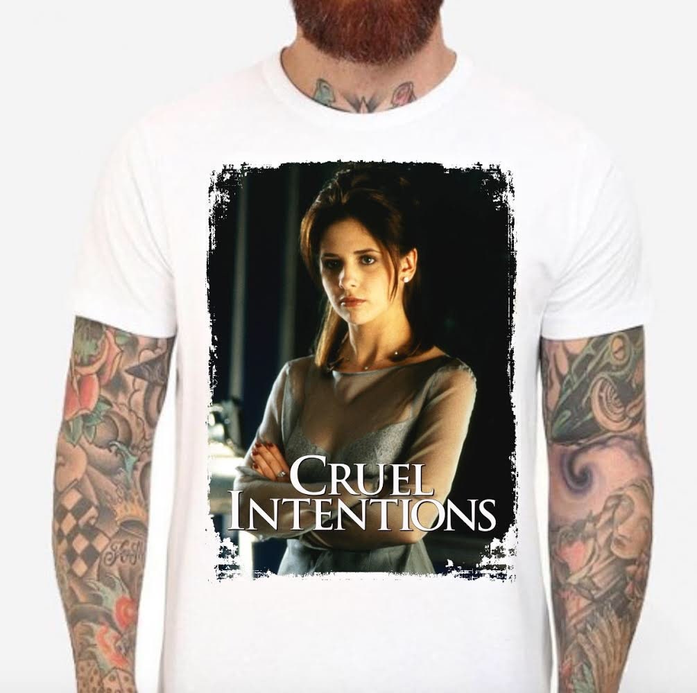 Cruel Intentions - Weißes T-Shirt. Kathryn Merteuilsarah Michelle Gellar. Herren & Damen Alle Größen von Hellmouth