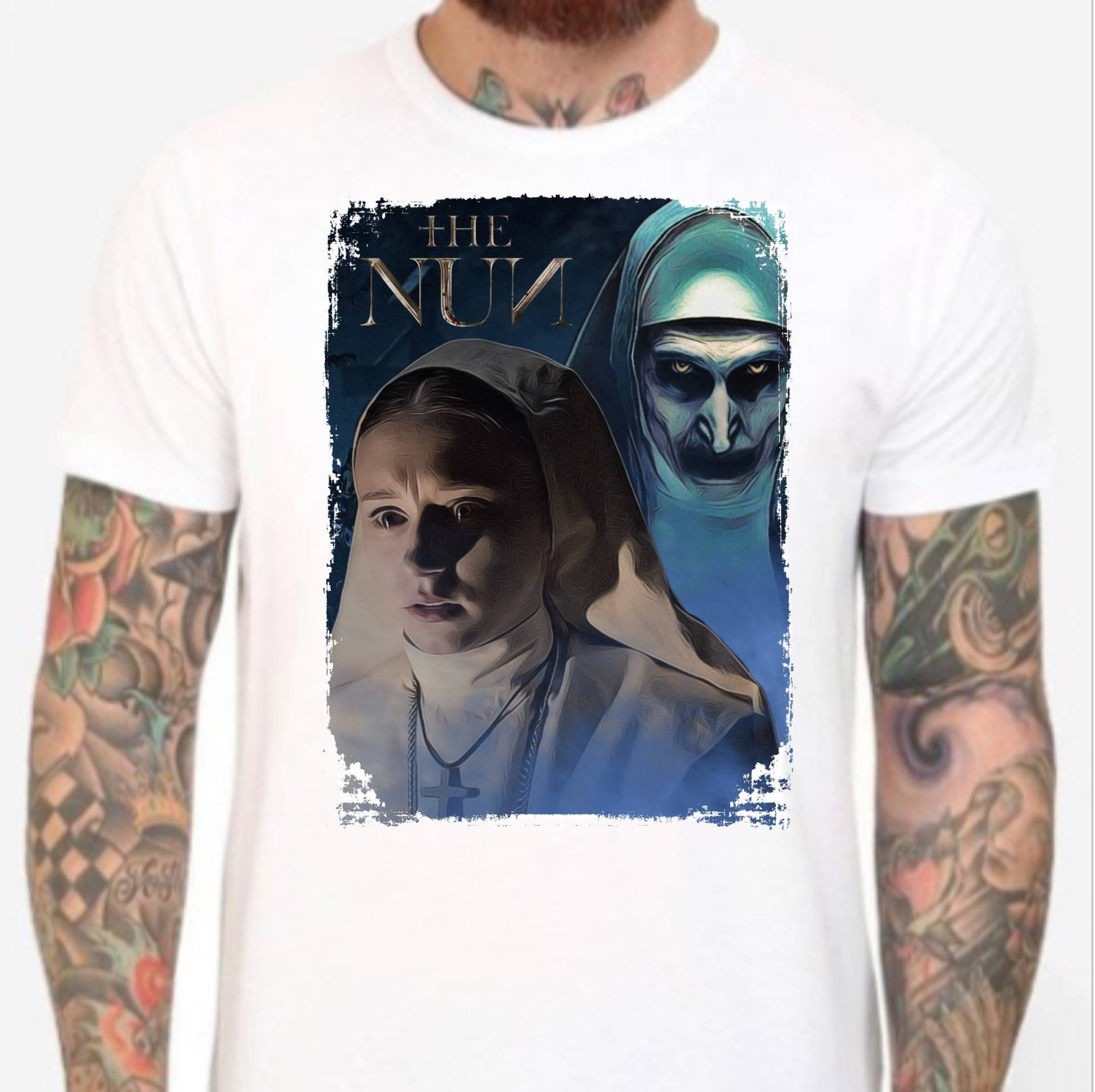 The Nonne - Weißes T-Shirt Grauen. Zaubern. Herren & Damen Alle Größen von Hellmouth