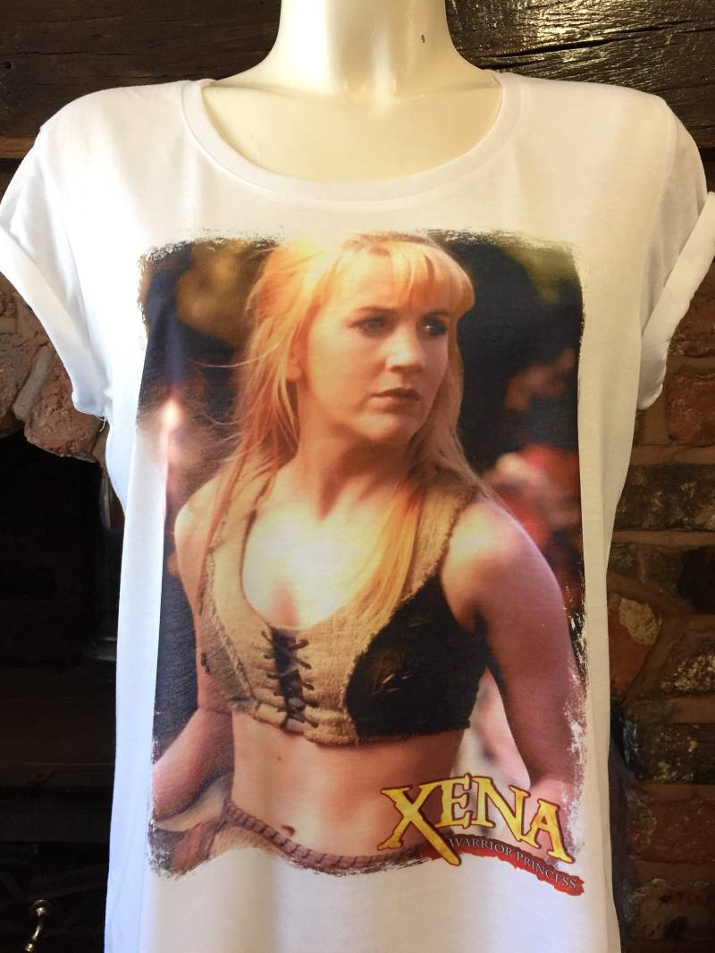 xena Warrior Princess - Gabrielle Weißes T-Shirt. Herren- Und Damengrößen, Renee O'connor von Hellmouth